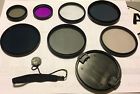 10080924 Unbranded Lens Filter Set For Slr Camera With Extras Never