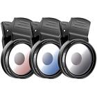 10091231 Lens Attachments Cell Phone Camera Filter Kit For Iphone Samsung