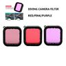1176968-buvx Unbranded Underwater Diving Camera Dive Filter Set For Gopro Hero