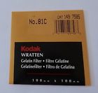 1497585 Kodak New Wratten Blue Gelatin Filter Sealed