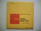 5666 160 Kodak 5x5 Wratten