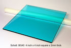 2mm Thick Schott Bg40 Glass Version Standard