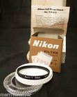 4407 Nikon Vintage Professional Soft Focus Filter For Camera Lens In