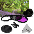 52flkkit3 Filter Kit Lens Hood Cap Keeper Shoot Like Professional