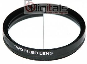 55sf 55mm Split Field Two Special Effects Lens Filter Different Depth Of View