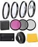 P900 67accfkitp900 Macro Filters Filter Kit Hood For Nikon Coolpix