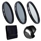 Ajq2925689614136ef Professional Vivitar Uv Cpl Fld Lens Filters Kit Hood For