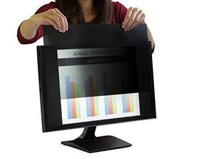 Ap20.0w9 Akamai Office Products 20 Inch Computer Privacy Screen 16 9 - Black Security Shield Desktop Moni