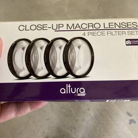 Altura Photo 841507100233 Close-up Macro Lens Filter 4pc Set 1 2 4 10 58mm New