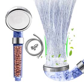 Yxua-hs01061-my-3p Amassmile High Pressure Shower Head Ionic Filter Filtration Turbo Vortex Wat