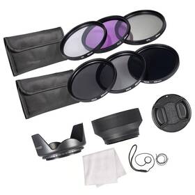 Cau0936520224591jv Andoer 58mm Lens Filter Kit Cpl Fld 2/4/8 Hoods/ O3e7