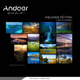 Hfp3607861192256ar Andoer 82mm Fader Neutral Density Nd2 Nd400 Variable Filter For Canon G7y2