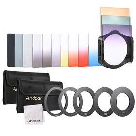 Tej9330554170297mx Andoer 13pcs Square Gradient Full Color Filters Bundle Kit For Cokin P Series K9f3 C6z3 Tej9330554170297mx Andoer 13pcs Square Gradient Full Color Filters Bundle Kit For Cokin P Series K9f3 C6z3