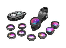Dg10shutter Apexel Phone Camera Lens-macro Lens Wide Fisheye Telephot... Fast Ship