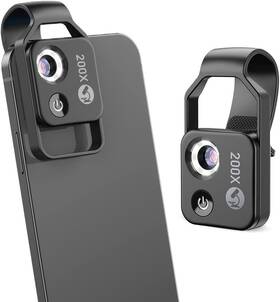 Ms002 Apexel 200x Phone Microscope Lens Nano Zoom Micro For Iphone Andr
