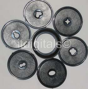 49-mf Asian 49mm Masking Frame Set 7pc For Lens Filter Film Digital Video Trick Photo 49 Mm