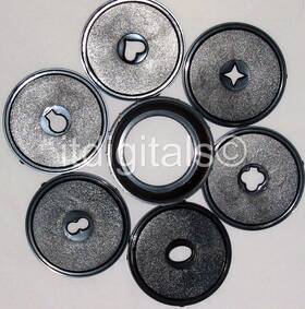 52mf Asian 52mm Masking Frame Set 7pc For Film Digital Video Camera Trick Special Effects