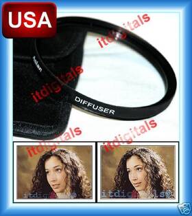 52sf Asian 55mm Soft Focus Diffuser Lens Filter D#1 No.1 For Portraits Wedding Film Digital