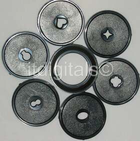 58mf Asian 58mm Masking Frame Set 7pc For Film Digital Video Tricks Filter Lens Tube