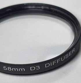 A58d3 Asian 58mm D3 Diffuser Glass Lens Filter 58 Mm Diffused Soft Softer Look Diffusion E58