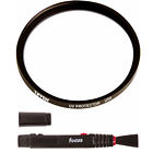 Atif37uvp-fc-lpf Tiffen Uv Protector Filter And Lens Pen Kit 646791417643