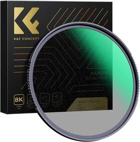 Au-kf01.1648 K&f Concept Black Pro-mist Filter 1/2 Special Effects 49/52/55/67/72/77mm