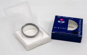 B&w 012240008490 39mm Uv Haze 010 Filter In Silver Made Germany