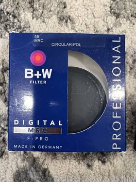 B W 012240009695 58mm F-pro Kaesemann Ht Circular Polarizer Filter Mrc Coating