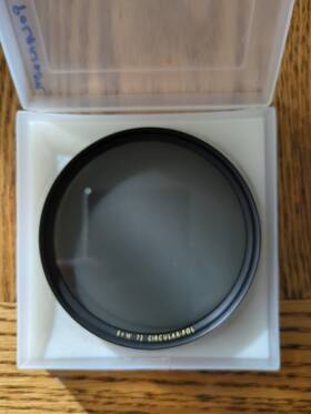 B W 012240009732 72mm F-pro Circular Polarizer Filter L