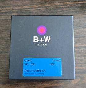 B&w 012240046430 39mm Circular Pol Filter Basic S03 Mrc - Minor Scratch