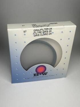B&w 012240727001 Filter 67mm 101 Granufilter 2x Neutral Density 72700 New Photo