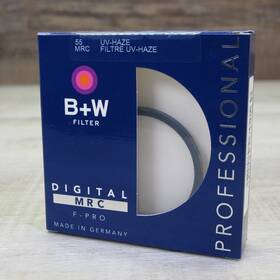 B W 012240733781 F-pro Mrc Uv Haze Filter 55mm New
