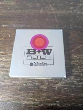 B&w 012240762347 Schneider Filter 55e 33.3cm Close-up Lens Clear Nl-3 With Case And Box Germany