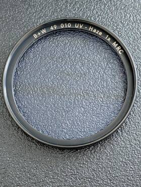B&w 255819448017 Uv Filter 010 Uv-haze 1x Mrc F-pro 49mm Circular
