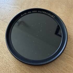 46-403 B W 46mm Ultraviolet Circular Camera Lens Filter 46 403 With Case