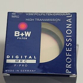 45610 B W 46mm Mrc F-pro Digital Ksm Aucm Pol Filter Circular Polarizer Nib Nos Nice