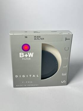 65-1102779 B&w 58mm 093 Infrared Ir Filter Black Red 830 Brand New