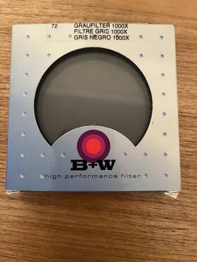 66-011363 B W 72mm Neutral Density 110 Nd 3.0 - 10 Bl 1000x Mrc F-pro Filter Ex