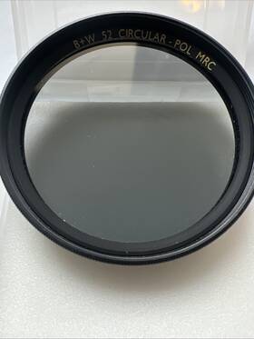 66-044838 B W 52mm Circular Polarizer Multi Coated Glass Filter #66-044838 S03 Mrc F-pro