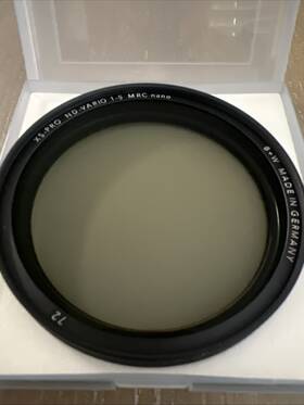 66-1075251 B&w Xs-pro Digital Nd Vario Mrc-nano Filter 72mm 1 To 5-stop