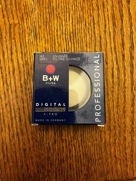 66-1100133 B W 43 Mm 010 Uv-haze 1x Mrc F-pro Lens Filter