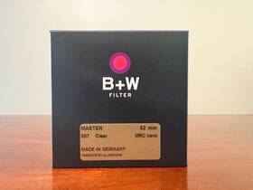 66-1101520 B W 52mm Master 007 Clear Mrc Nano Filter With Pouch And Box Exc