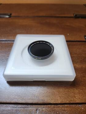 66-1101569 B&w 37mm 806 Nd 1.8 6-stop Mrc Nano Xs-pro Neutral Density Filter With Case