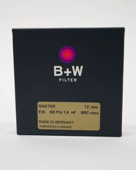 66-1101581 B&w Mrc Nano Master #806 Nd1.8 Filter 72mm