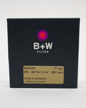 66-1101582 B&w Mrc Nano Master #806 Nd1.8 Filter 77mm 1101582