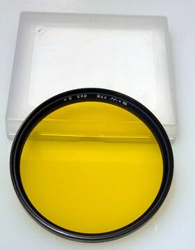 66-1102646 B&w 77mm 77e 023 Yellow Filter 3x - Excellent