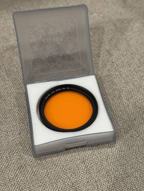 66-1102654 B W 43mm 040m Mrc 4x E F-pro Orange Filter For Black And White Film Photography