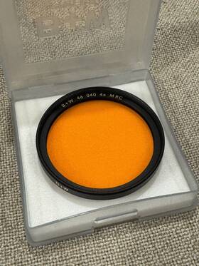 66-1102655 B W 46mm 040m Mrc 4x E F-pro Orange Filter For Black And White Film Photography