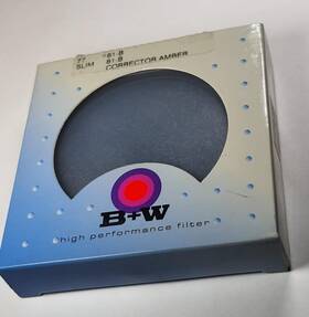 Es-77 B W 98781 77mm 81b Color Conversion Coated Lens Filter Warming New Old Stock