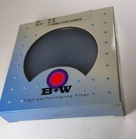 Es-72 B W 98996 72mm 81b Color Conversion Coated Lens Filter Warming New Old Stock